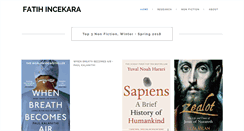 Desktop Screenshot of fatihincekara.com