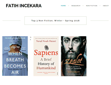 Tablet Screenshot of fatihincekara.com